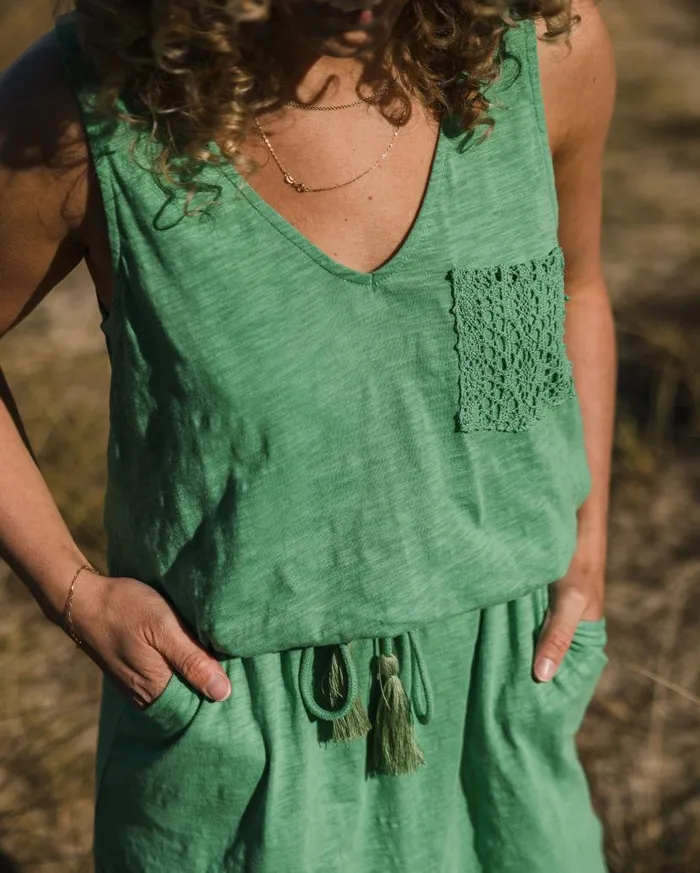 Women Bottoms Passenger Rivergate Recycled Cotton Dress Green Spruce Green Spruce