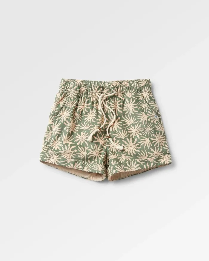 Women Bottoms Passenger Santosa 20 Organic Cotton Cord Short Seaweed Pistachio Seaweed Pistachio