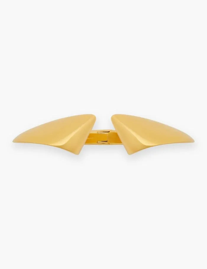 Women Bracelets Zimmermann Pleat Cuff Gold