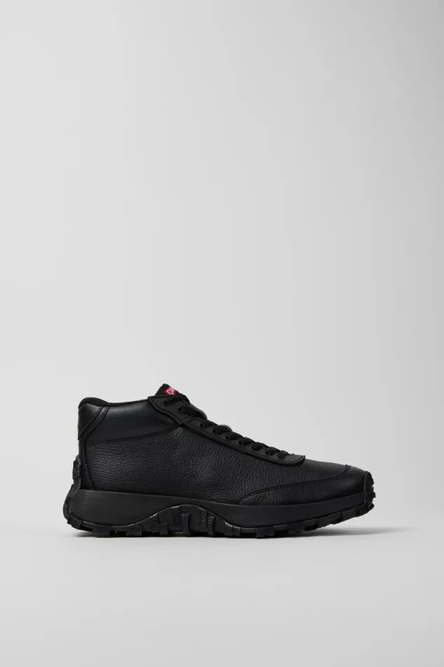 Women Camper Ankle Boots Drift Trail VIBRAM Black Leather Sneakers Women Camper Ankle Boots Drift Trail VIBRAM Black Leather Sneakers