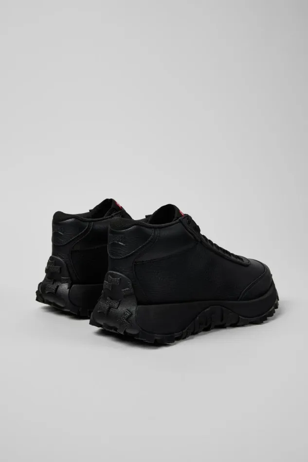 Women Camper Ankle Boots Drift Trail VIBRAM Black Leather Sneakers Women Camper Ankle Boots Drift Trail VIBRAM Black Leather Sneakers