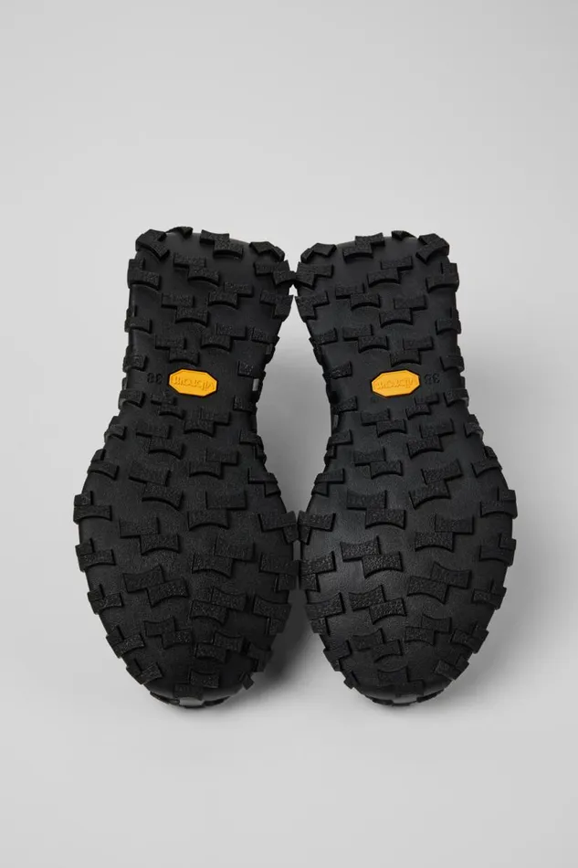 Women Camper Ankle Boots Drift Trail VIBRAM Black Leather Sneakers Women Camper Ankle Boots Drift Trail VIBRAM Black Leather Sneakers