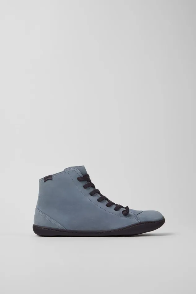 Women Camper Ankle Boots Peu Gray Nubuck Ankle Boots Women Camper Ankle Boots Peu Gray Nubuck Ankle Boots