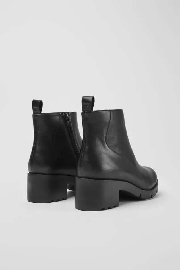 Women Camper Ankle Boots Wanda Black Zip Ankle Boot Women Camper Ankle Boots Wanda Black Zip Ankle Boot