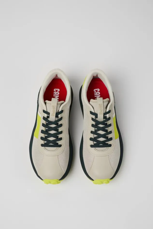 Women Camper Sneakers Pelotas Athens Grayyellow Textile Sneaker Women Camper Sneakers Pelotas Athens Grayyellow Textile Sneaker
