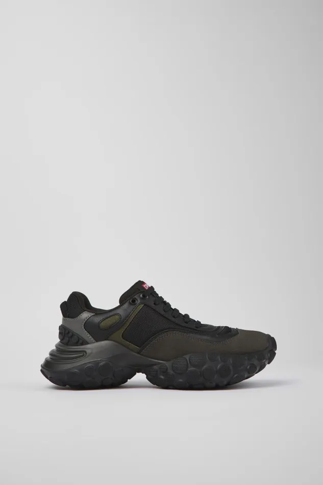 Women Camper Sneakers Pelotas Mars Black Textile And Nubuck Sneakers Women Camper Sneakers Pelotas Mars Black Textile And Nubuck Sneakers