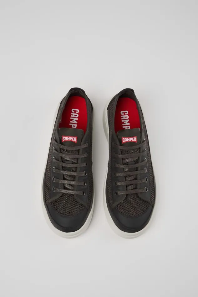 Women Camper Sneakers Runner Gray Textile Sneaker Women Camper Sneakers Runner Gray Textile Sneaker