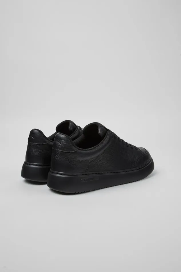 Women Camper Sneakers Runner K21 Black Leather Shoes Women Camper Sneakers Runner K21 Black Leather Shoes