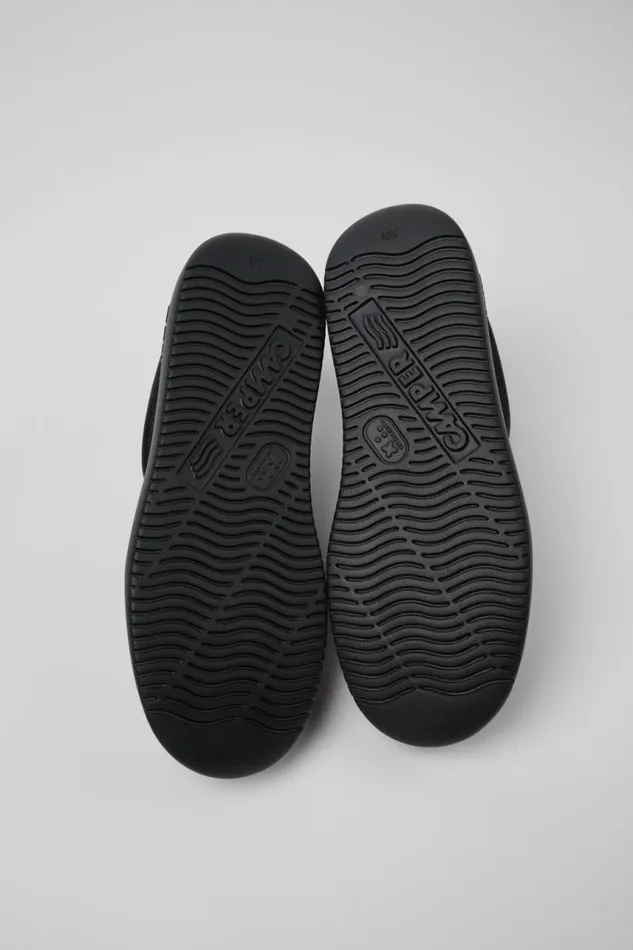 Women Camper Sneakers Runner K21 Black Leather Shoes Women Camper Sneakers Runner K21 Black Leather Shoes