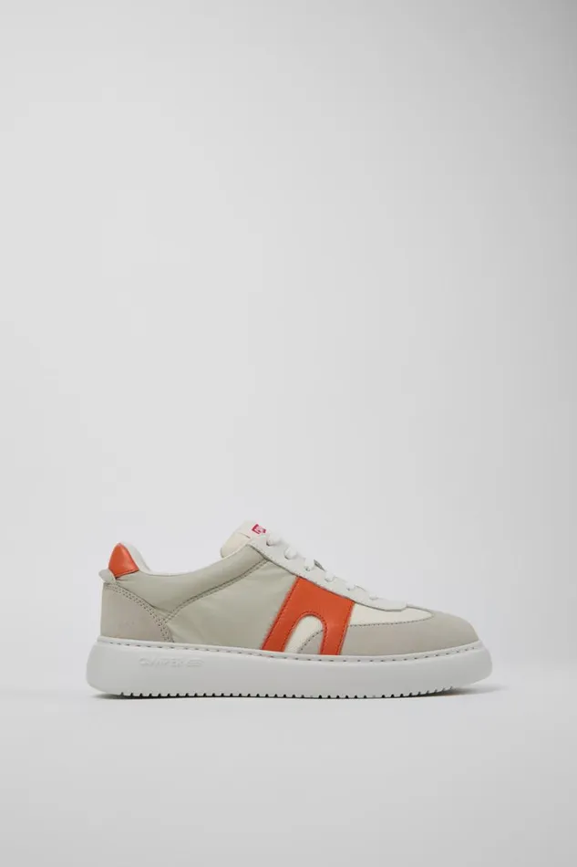 Women Camper Sneakers Runner K21 Multicolored Textile And Nubuck Sneakers Women Camper Sneakers Runner K21 Multicolored Textile And Nubuck Sneakers