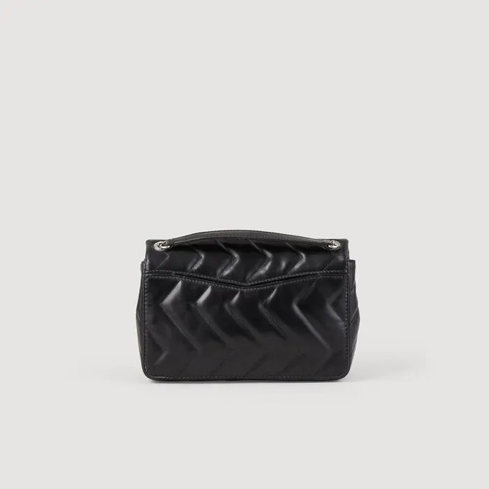 Women Crossbody Bags SANDRO Yza Bag Black Women Crossbody Bags SANDRO Yza Bag Black