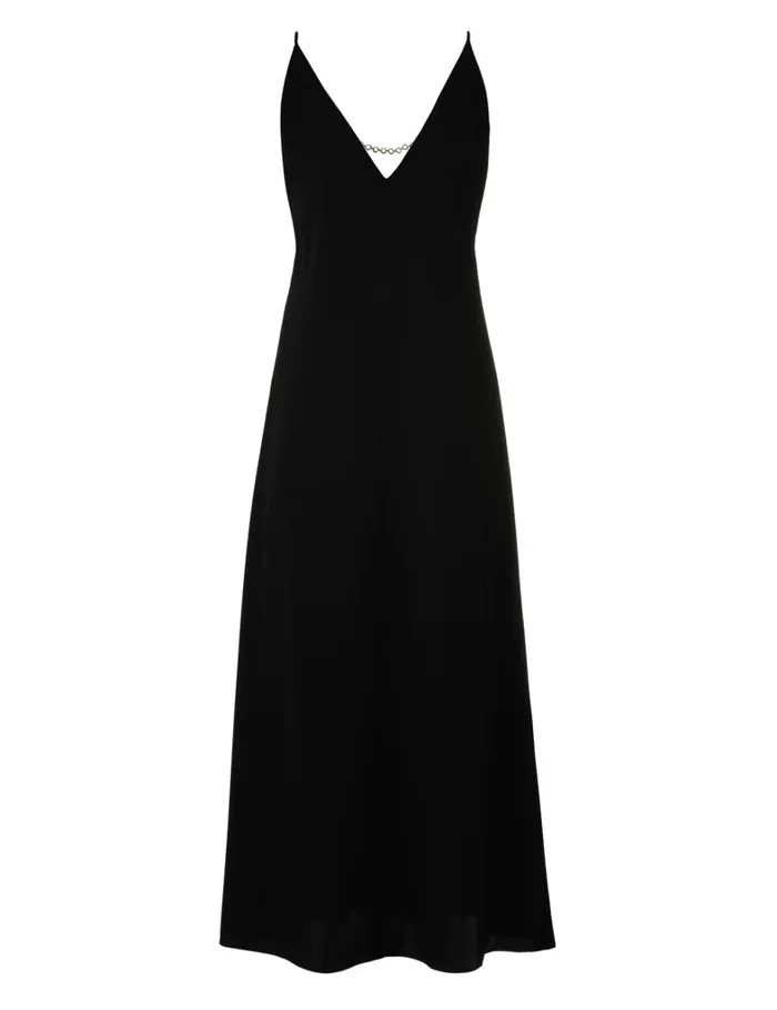 Women Dresses Zimmermann Chain Midi Dress Black