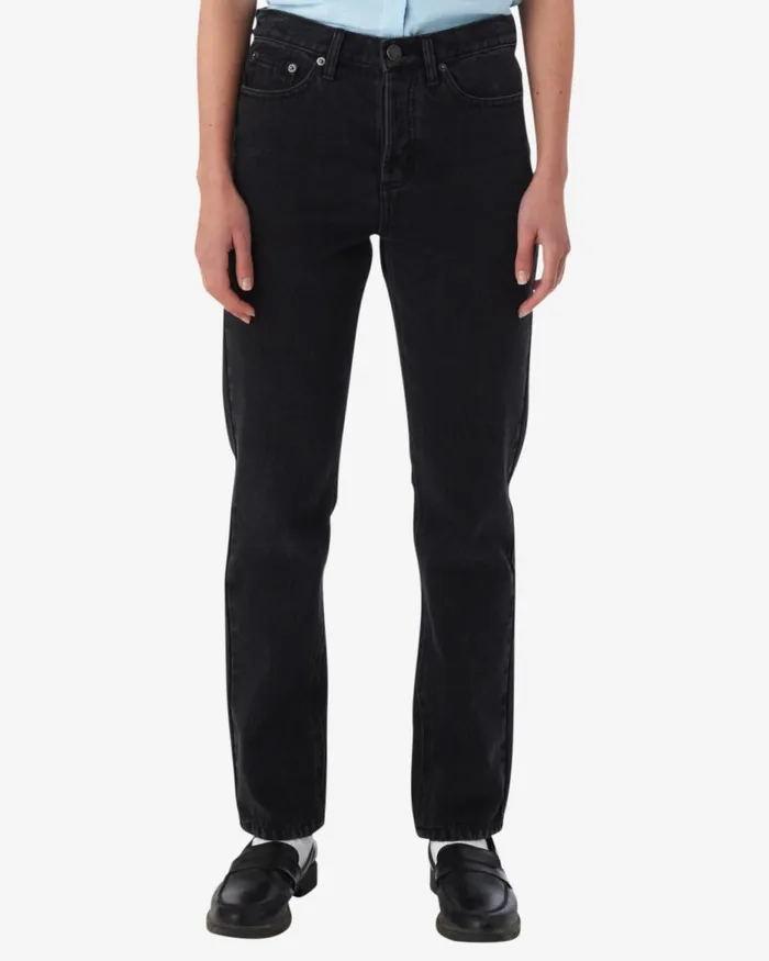 Women EFFORTLESS DENIM Faded Black OBEY Clothing Denim