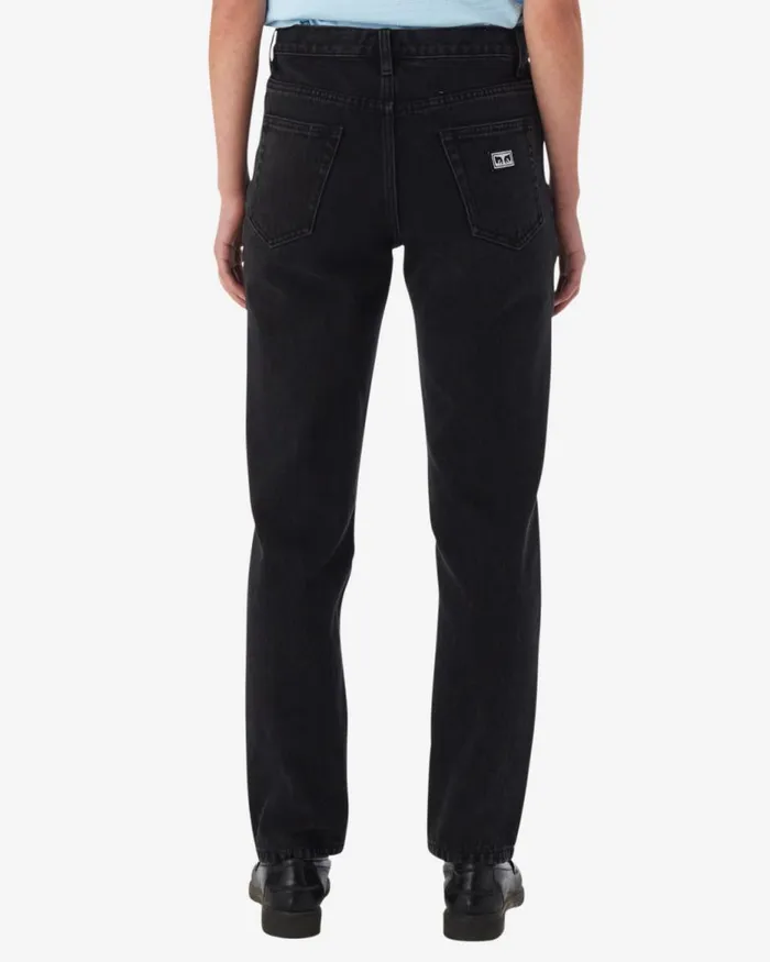 Women EFFORTLESS DENIM Faded Black OBEY Clothing Denim