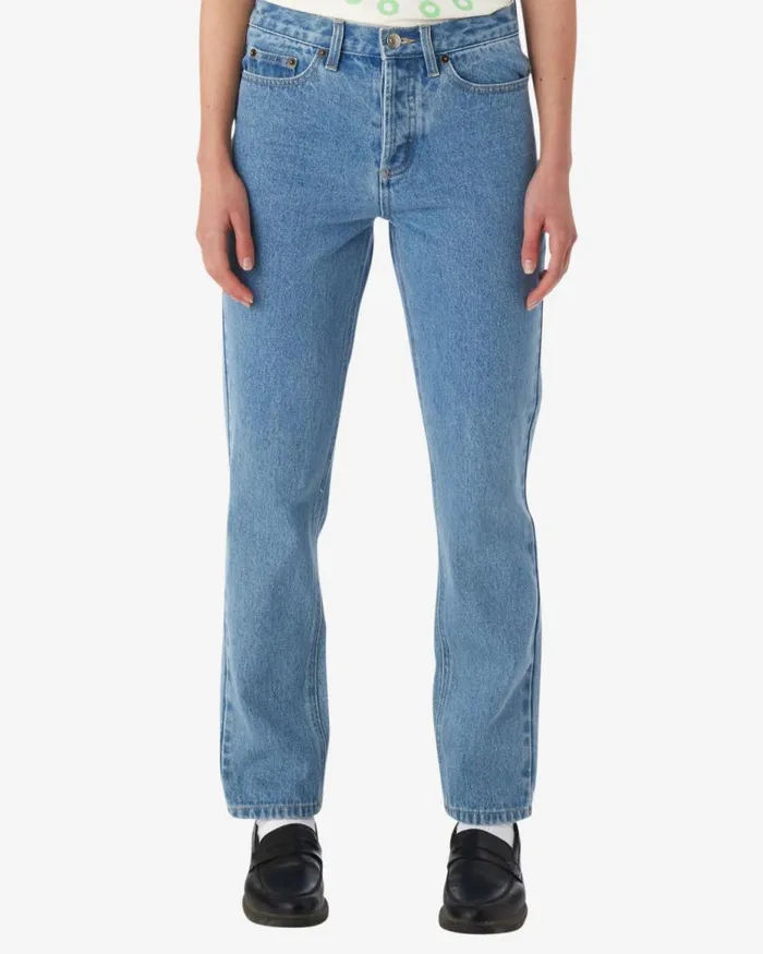 Women EFFORTLESS DENIM Faded Black OBEY Clothing Denim