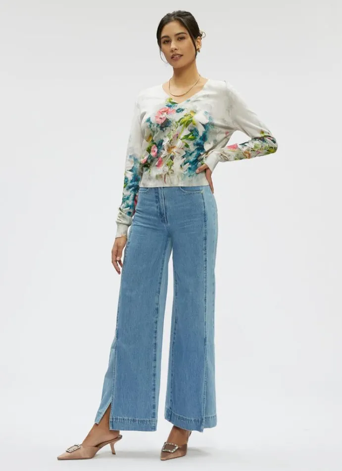 Women EVELYN SWEATER Multi Robert Graham Tops