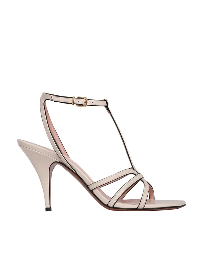 Women Heeled Sandals Zimmermann Zimmermann Aura Sandal 85 Macadamia