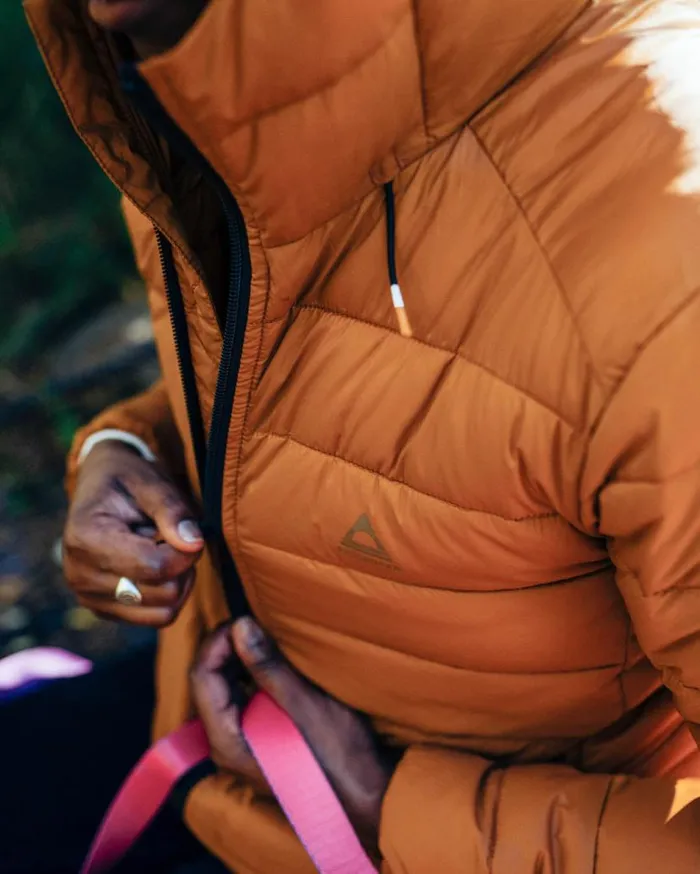 Women Jackets Passenger Pow Recycled Insulated Jacket Glazed Ginger Glazed Ginger
