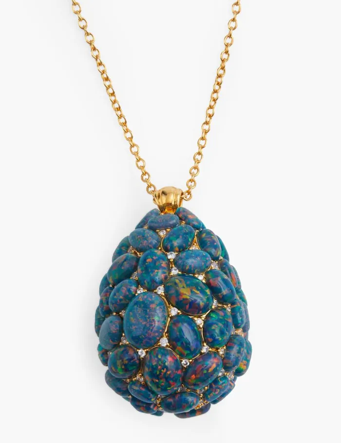 Women Jewellery Zimmermann Austral Statement Necklace Goldgreen