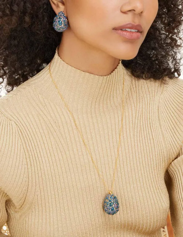 Women Jewellery Zimmermann Austral Statement Necklace Goldgreen
