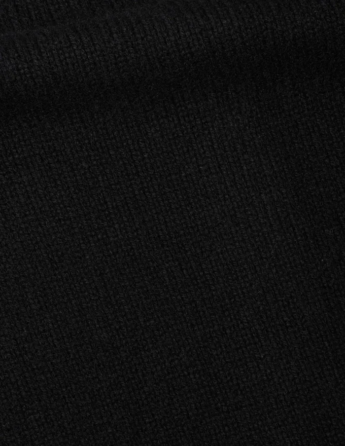 Women Knitted Gilet Black Margaret Howell Knitwear