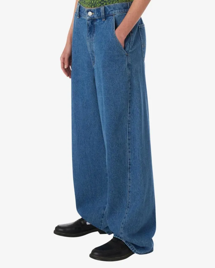 Women LILY CARPENTER DENIM Unbleached OBEY Clothing Denim