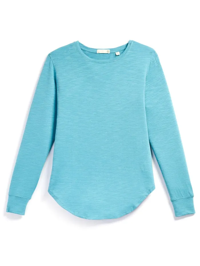 Women Longline Long Sleeve Shirts Tasc Performance Yoga Studio