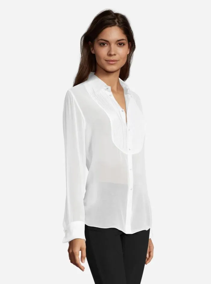 Women MARINA SHIRT White Robert Graham Tops