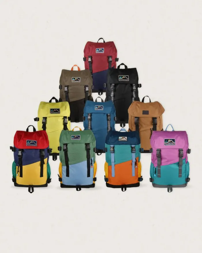 WomenMen Backpacks and Bags Passenger Boondocker Recycled 26L Backpack Ash Blue Ash Blue