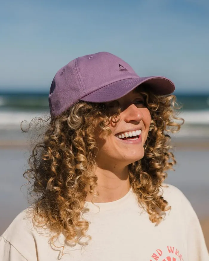 WomenMen Caps and Hats Passenger Classic Recycled Cotton 6 Panel Cap Grape Grape