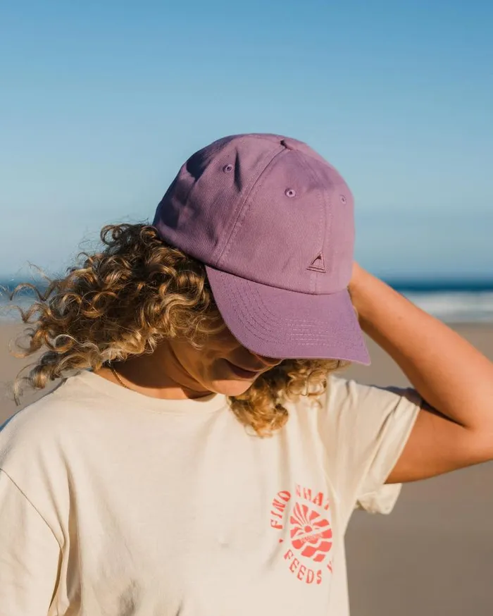 WomenMen Caps and Hats Passenger Classic Recycled Cotton 6 Panel Cap Grape Grape