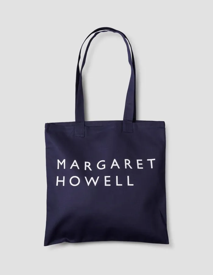 WomenMen Logo Bag Navy Margaret Howell Bags