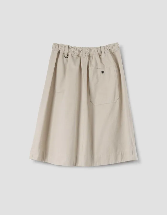 Women Mhl Panelled Scout Skirt Putty Margaret Howell Skirts