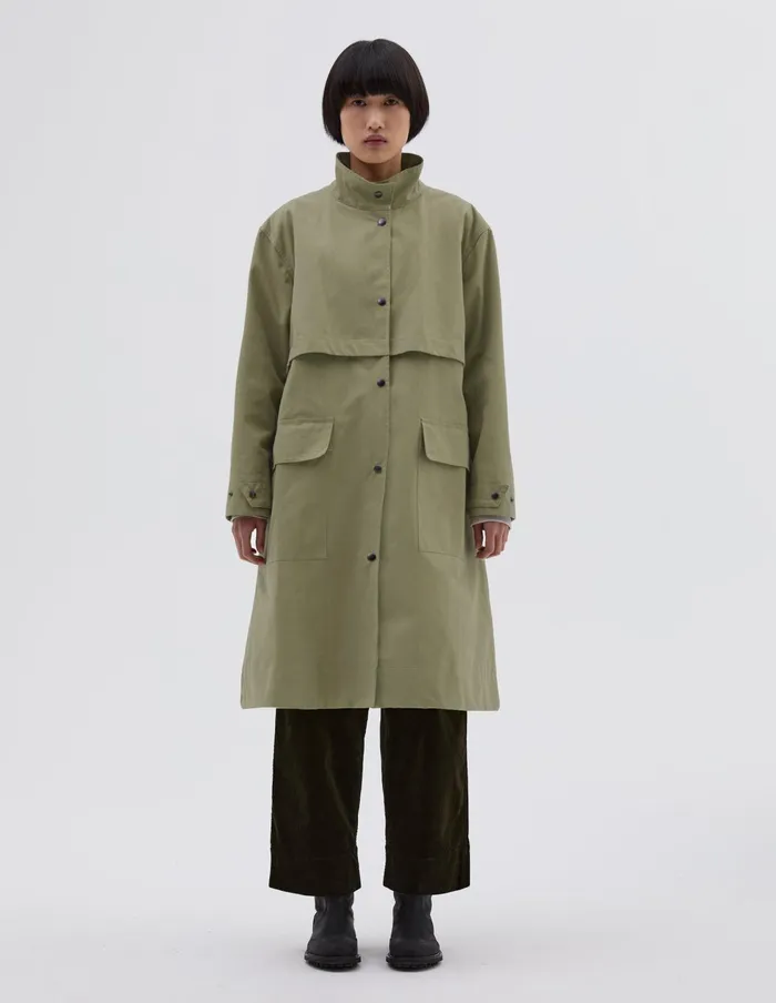 Women Mhl Rain Mac Fennel Margaret Howell Jackets and Coats