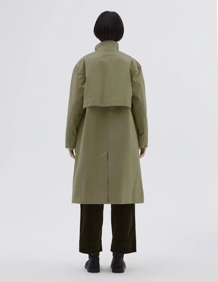 Women Mhl Rain Mac Fennel Margaret Howell Jackets and Coats