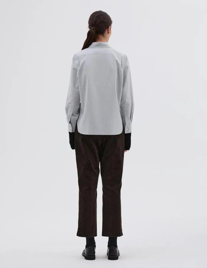 Women Monogram Shirt Faded Grey Margaret Howell Shirts