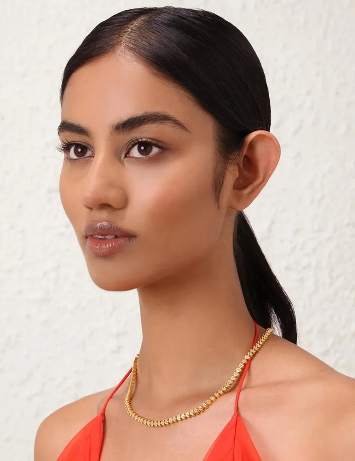 Women Necklaces Zimmermann Zimmermann Laurel Necklace Gold