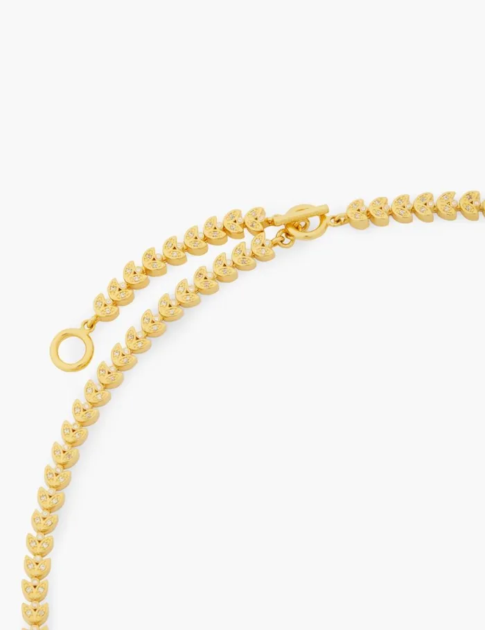 Women Necklaces Zimmermann Zimmermann Laurel Necklace Gold