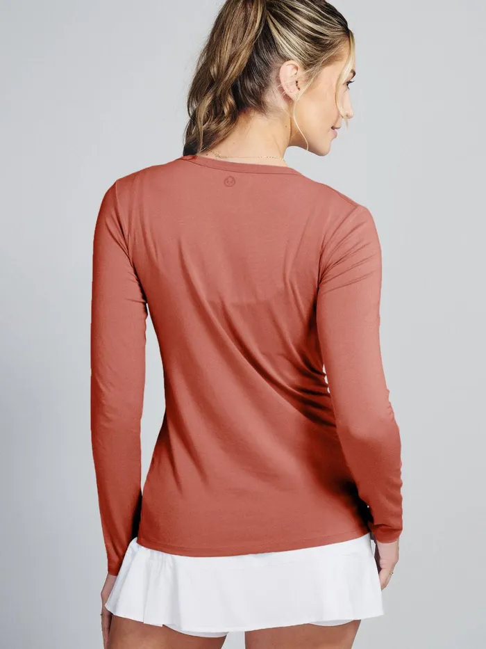 Women NOLA Long Sleeve TShirt Tasc Performance Golf