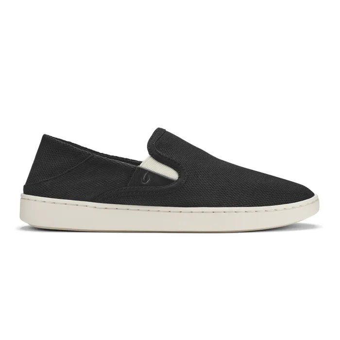 Women Pehuea Womens Breathable SlipOn Shoes Black Olukai SlipOn