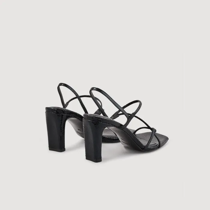 Women Sandals SANDRO Sandals With Narrow Straps Black