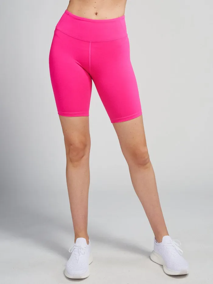 Women Sculptive Pocket Bike Short 8in Tasc Performance Tennis Pickleball