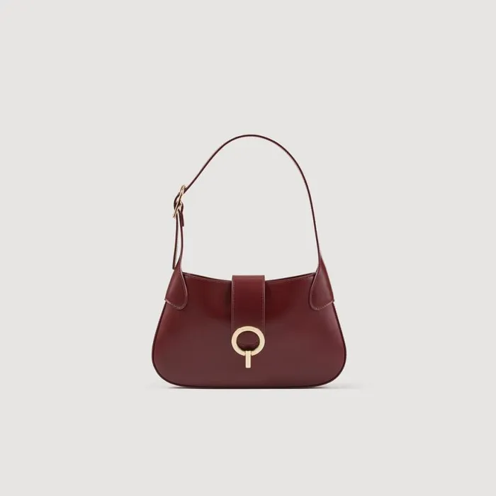 Women Shoulder Bags SANDRO Janet Bag Burgundy