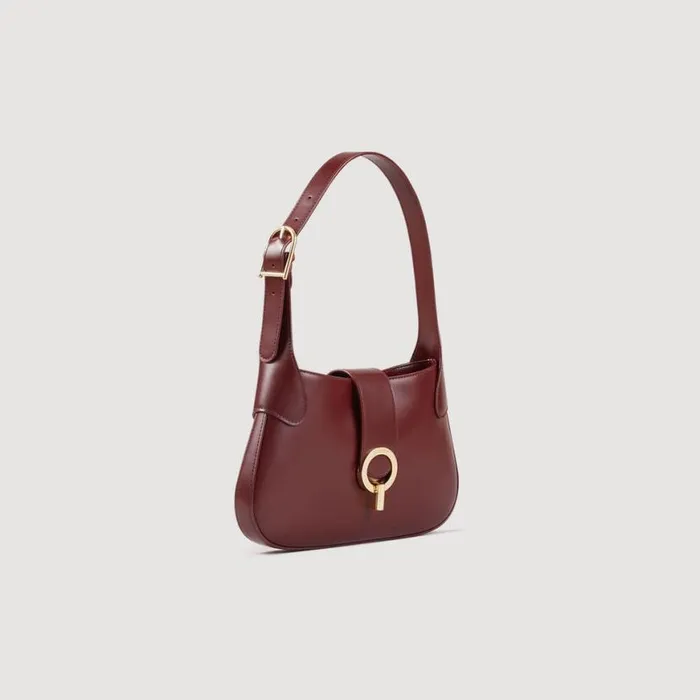 Women Shoulder Bags SANDRO Janet Bag Burgundy