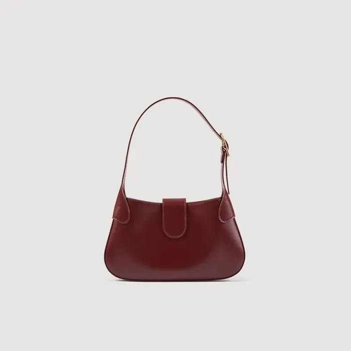 Women Shoulder Bags SANDRO Janet Bag Burgundy