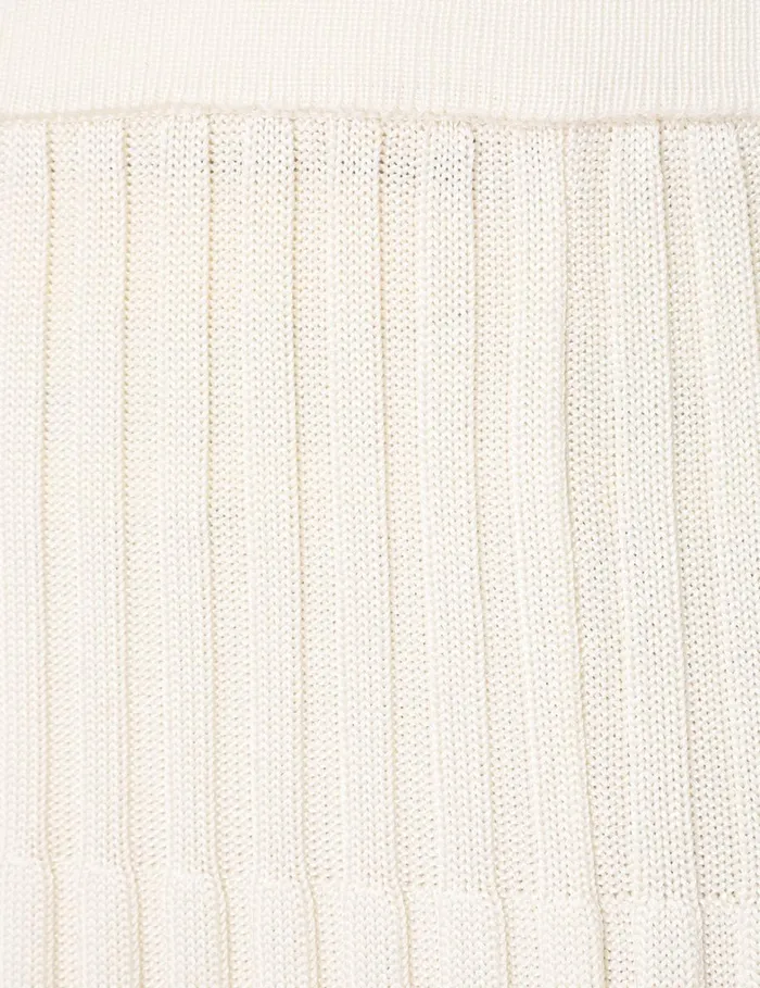Women Skirts Zimmermann Pleated Midi Skirt Parchment