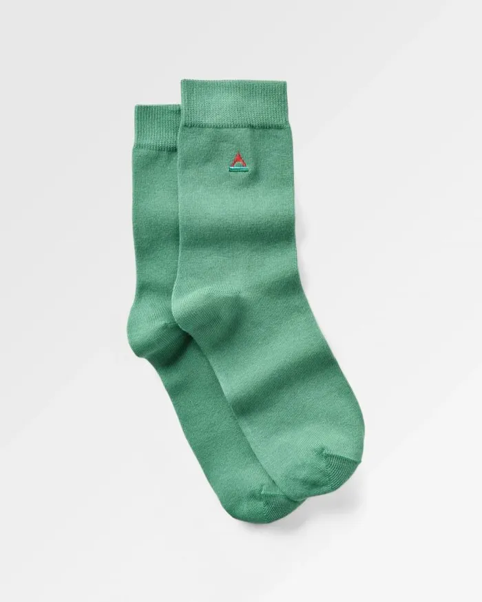 Women Socks Passenger Organic Crew Socks Deep Sea Deep Sea