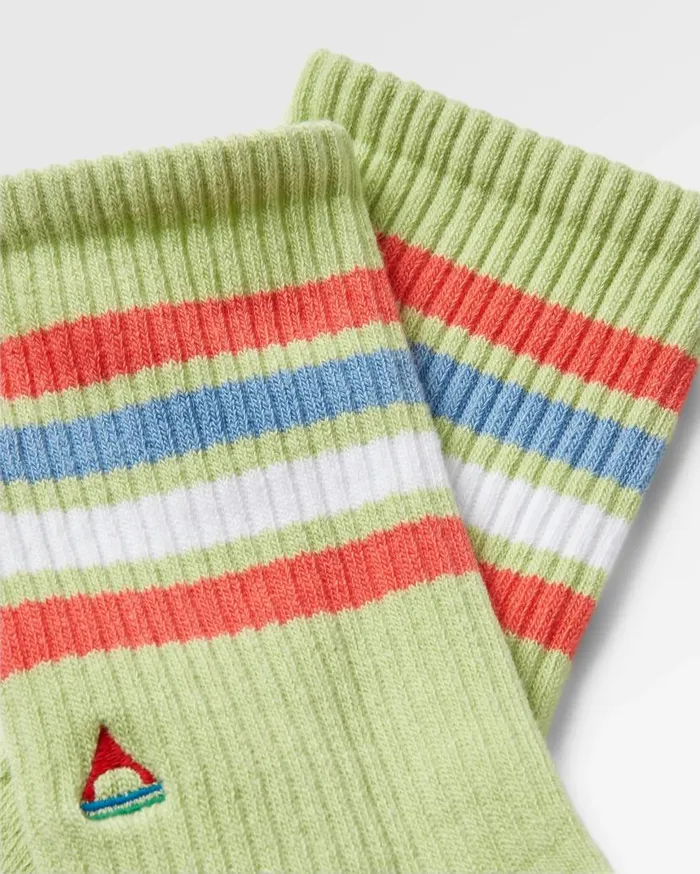 Women Socks Passenger Organic Midweight Crew Socks Green Fig Green Fig