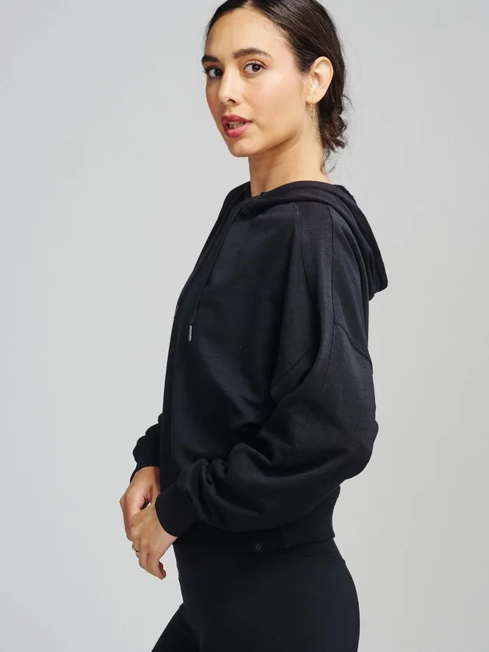 Women Studio Fleece Hoodie Tasc Performance Sweatshirts Hoodies
