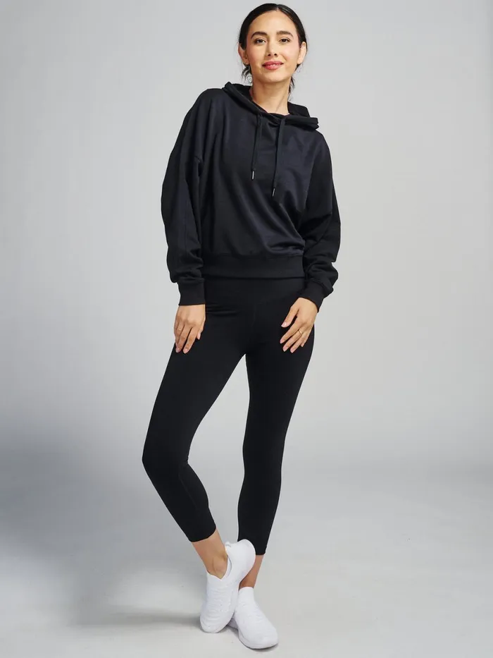 Women Studio Fleece Hoodie Tasc Performance Sweatshirts Hoodies